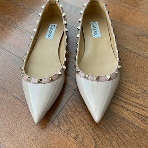 New Camssoo Rockstud Flats
